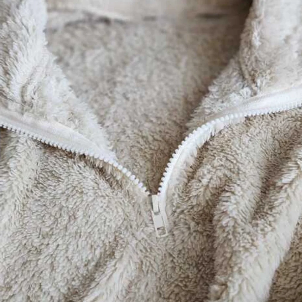 Half Zip Cozy Sweatshirt - Picture 4 of 4